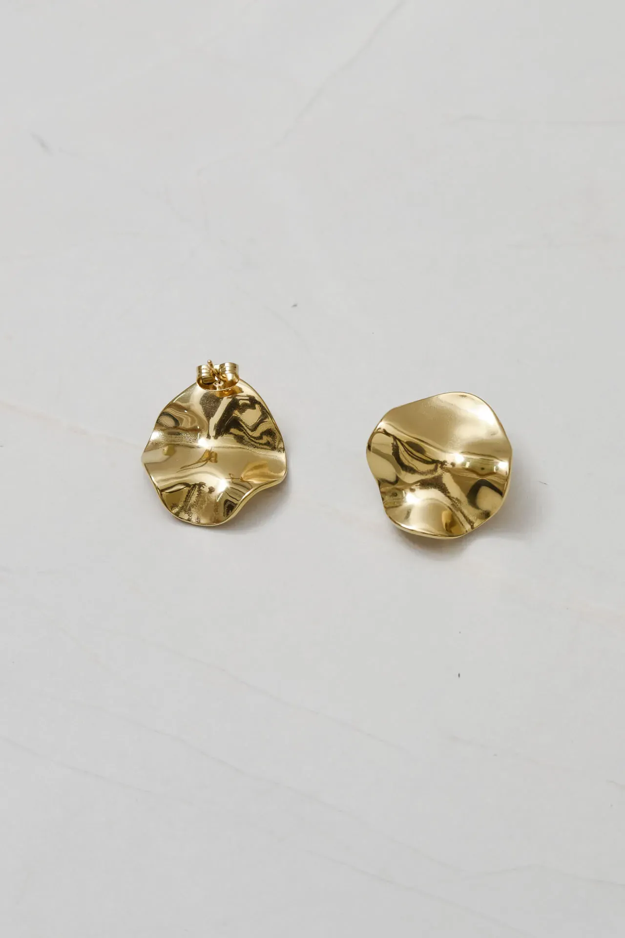 Brinco Losango Orgânico DOURADO