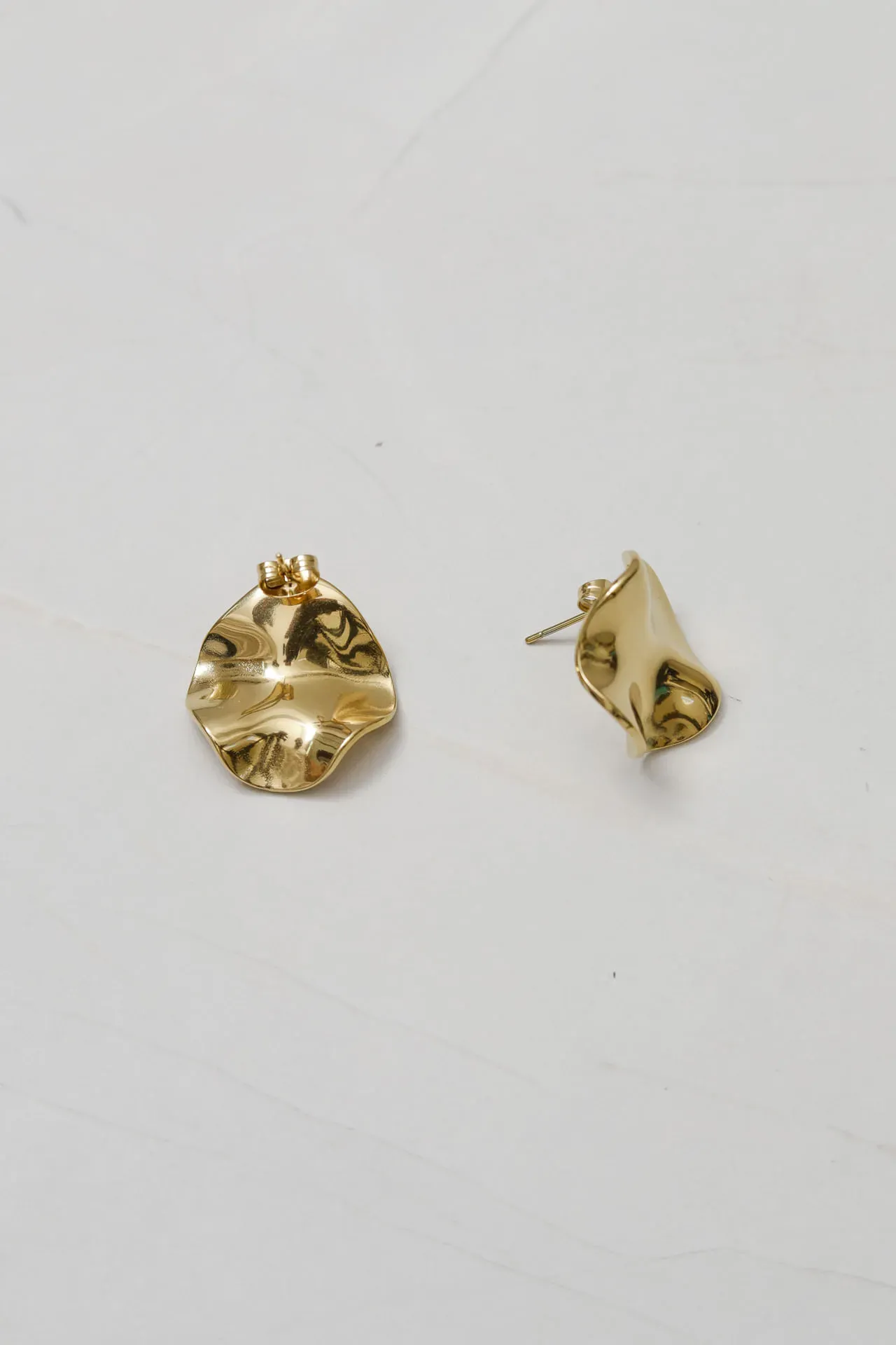 Brinco Losango Orgânico DOURADO